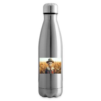 The scarecrow the First Companion Found - Insulated Water Bottle - silver - Right
