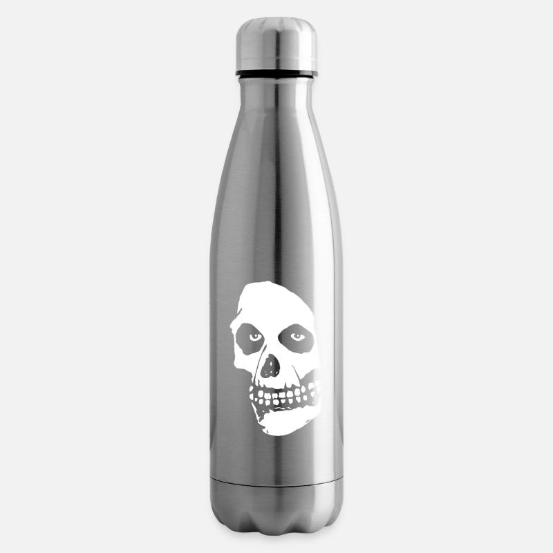 Halloween Horror Schädel - Isolierflasche - Lightsilver