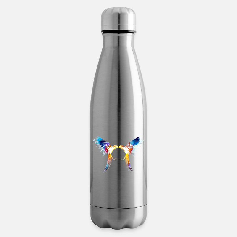 Papagei - Isolierflasche - Lightsilver
