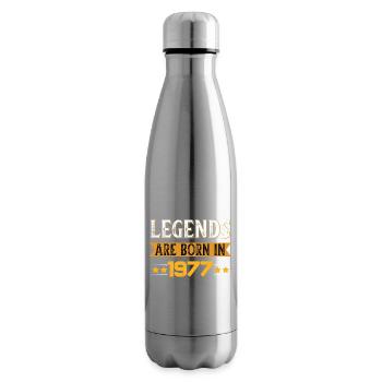 1977 Rétro Winner Design - Bouteille isotherme - argent clair - Droite