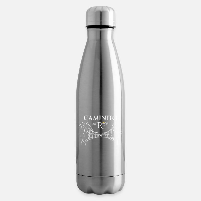 Caminito (dunkel) - Isolierflasche - Lightsilver