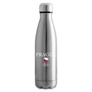 Prag, Tschechische Republik, Souvenir Prag - Isolierflasche - Lightsilver - Rechts