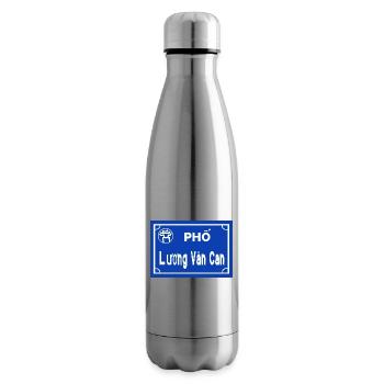 Strassen Schild hanoi Vietnam  - Isolierflasche - Lightsilver - Rechts