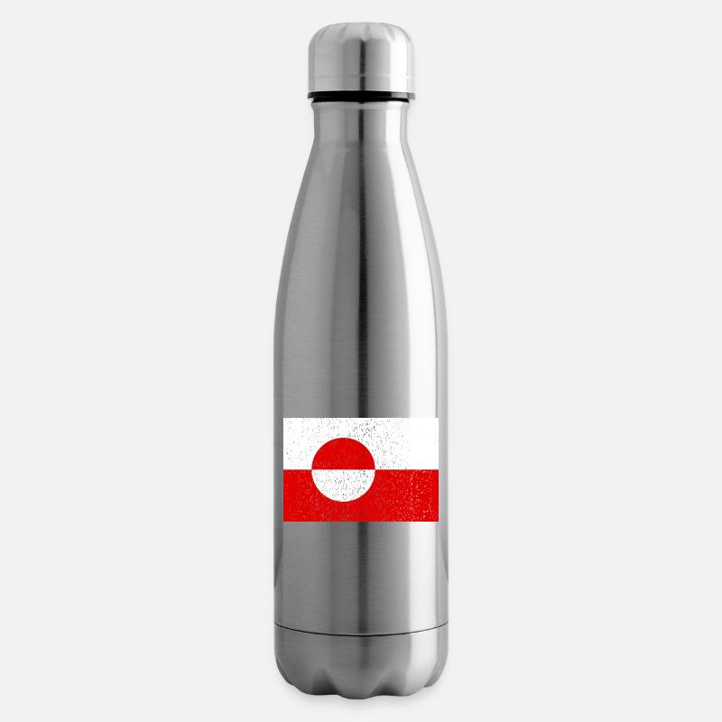 Grönland - Isolierflasche - Lightsilver