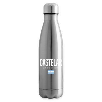 Castelar Argentine Argentine - Bouteille isotherme - argent clair - Droite