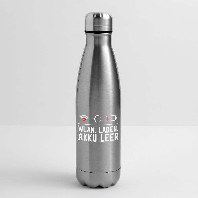 Coder WiFi. LOADING. BATTERY EMPTY FUNNY Insulated Water Bottle