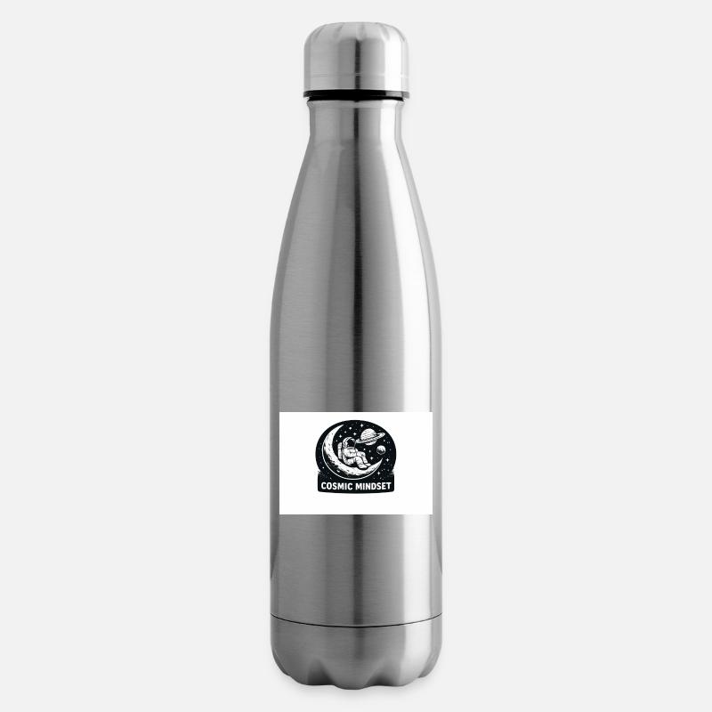 Kosmischer Mindset - Isolierflasche - Lightsilver