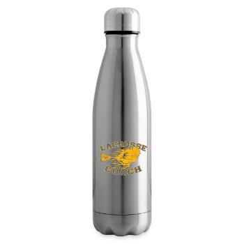 Entraîneur de crosse en flammes Dynamic Sports Graphic Tee - Bouteille isotherme - argent clair - Droite