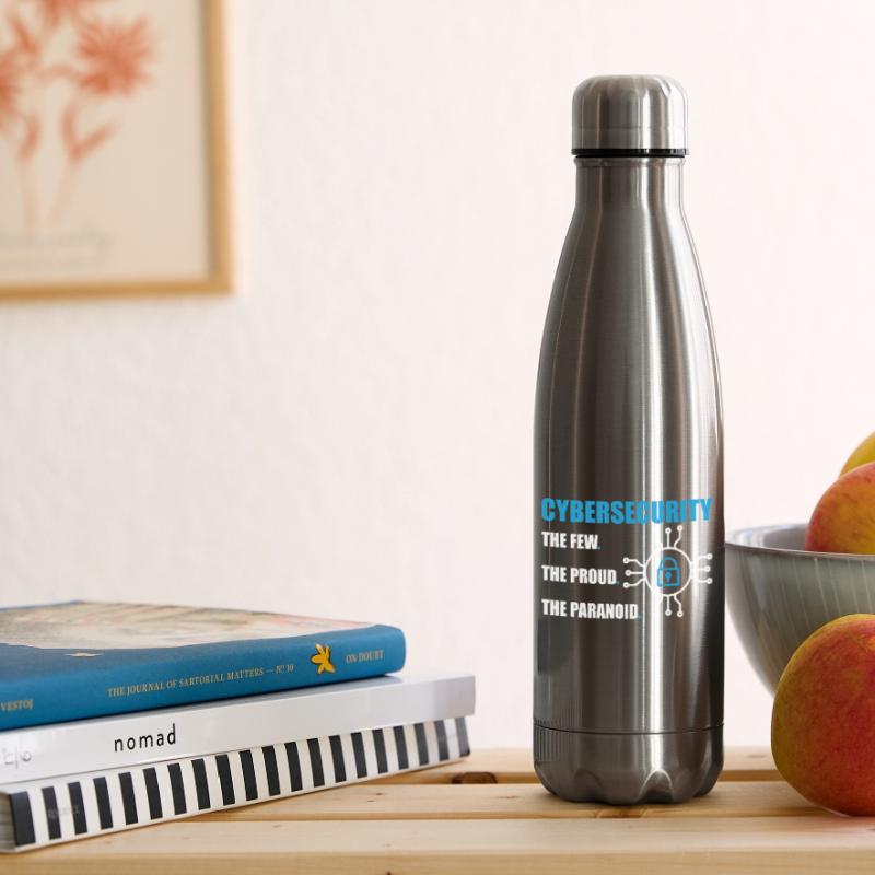 Funny Cybersecurity IT Support IT Security Network Insulated Water Bottle