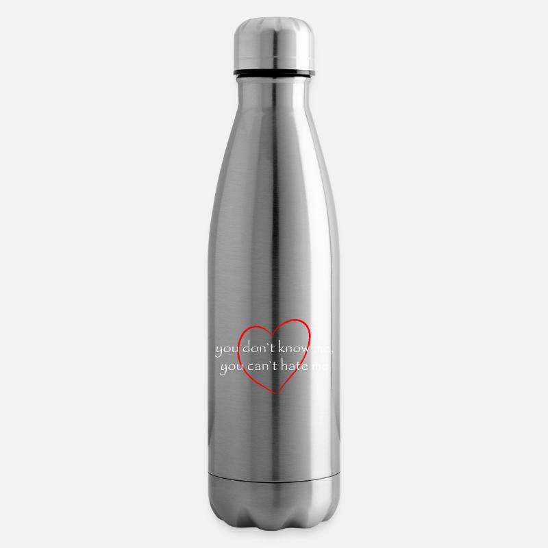 you don`t know me - Isolierflasche - Lightsilver
