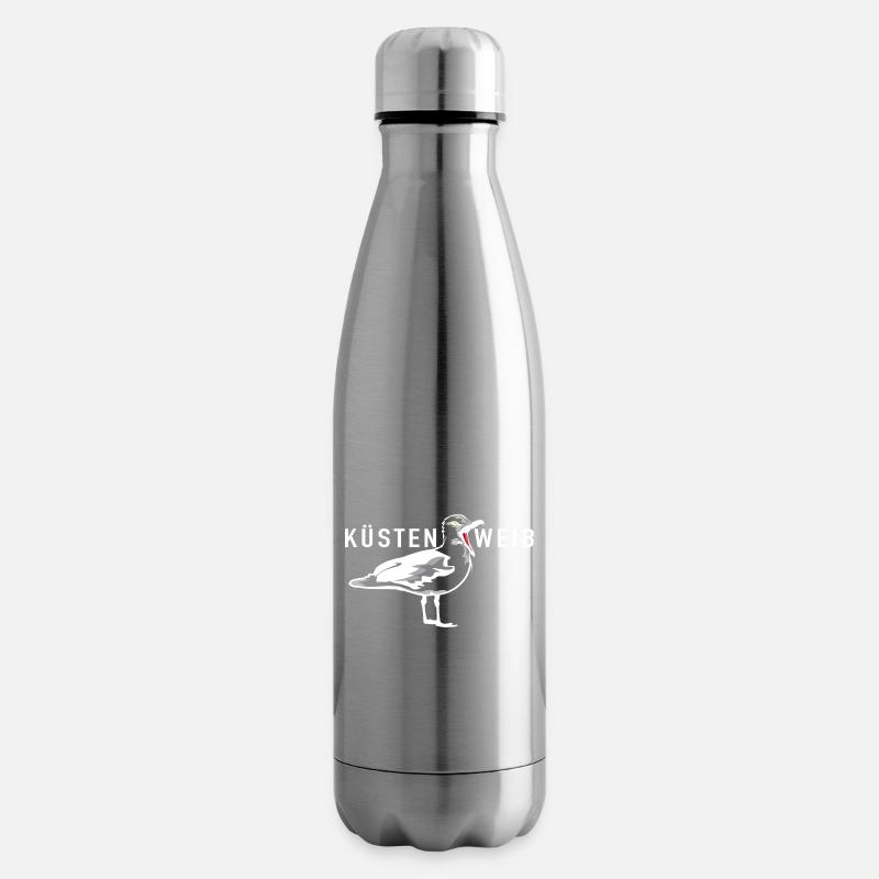 Küstenweib - Isolierflasche - Lightsilver