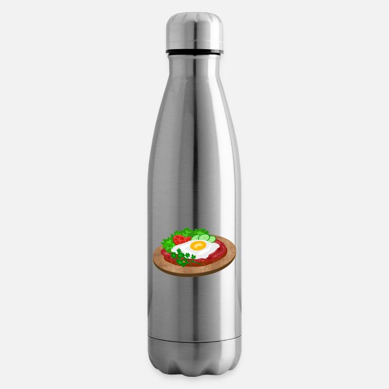 Strammer Max - Isolierflasche - Lightsilver