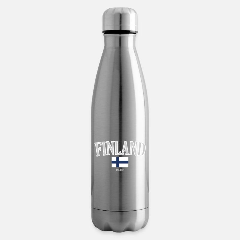 Finnland seit 1917 - Isolierflasche - Lightsilver