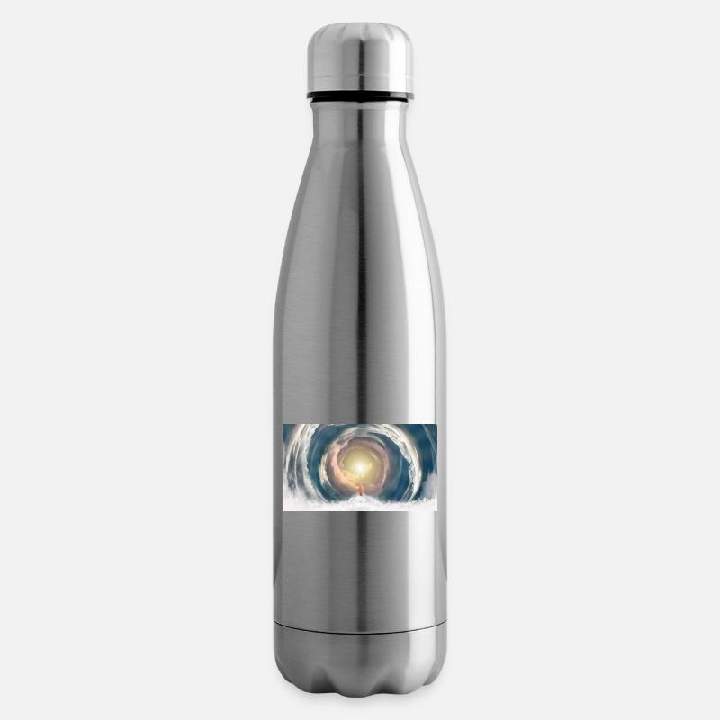 Faisceau de lumière céleste - Bouteille isotherme - argent clair