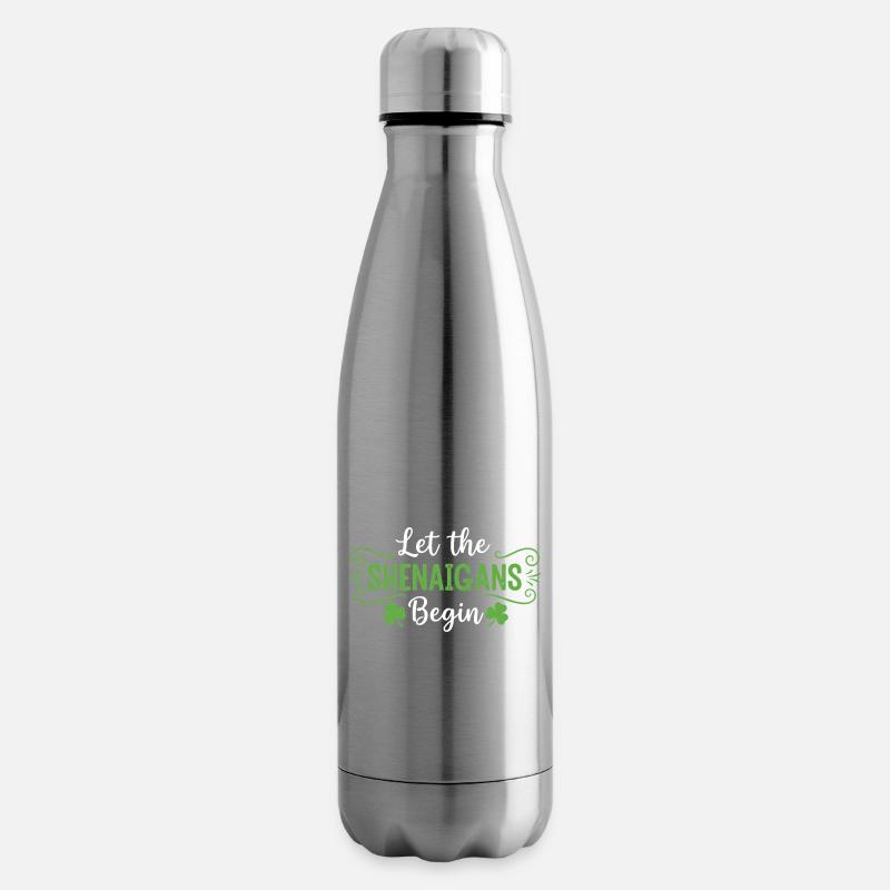 Lasst die Streiche beginnen - Isolierflasche - Lightsilver