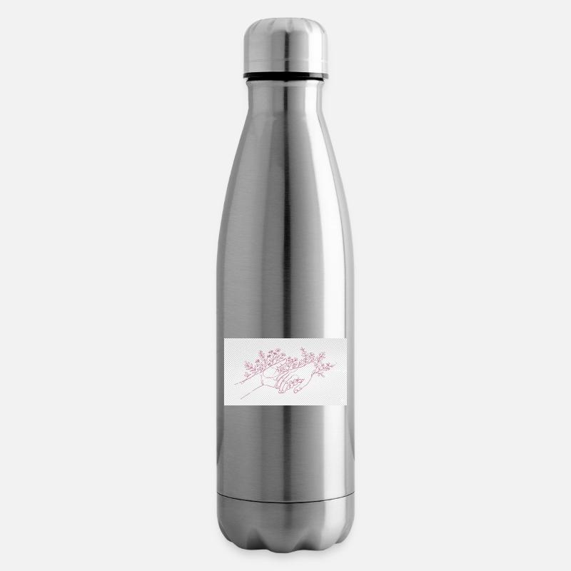 Main du Protecteur - Bouteille isotherme - argent clair