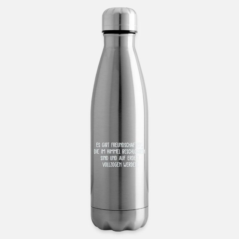 Schicksalsfreundschaften - Isolierflasche - Lightsilver