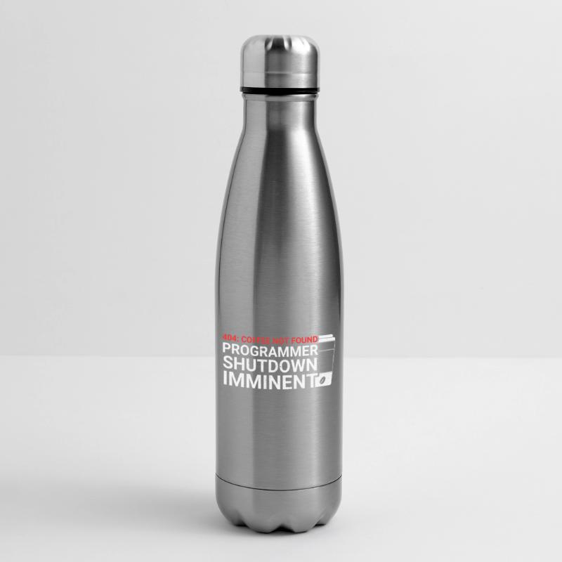 Programmers generate code from coffee Insulated Water Bottle