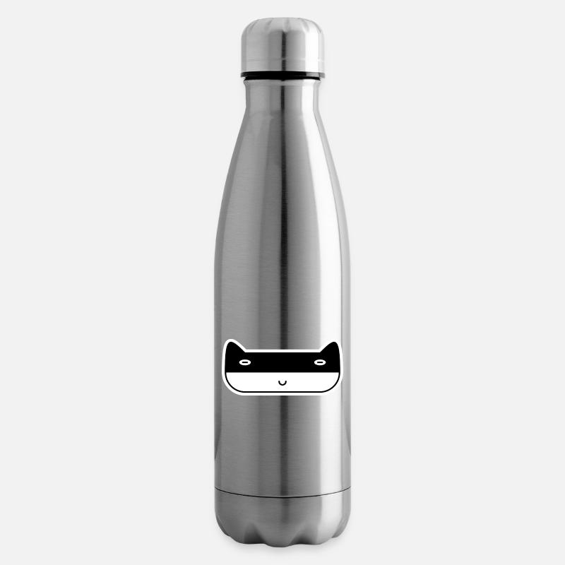 Cat Thug - Isolierflasche - Lightsilver