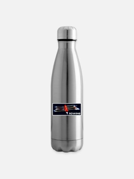 Rudersport - Rudern - Isolierflasche - Lightsilver