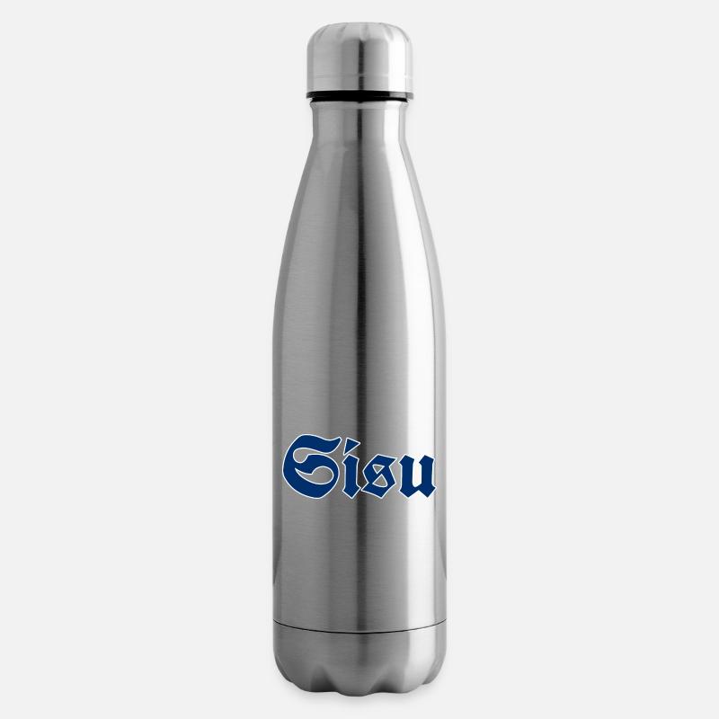 Guts - Insulated Water Bottle - silver