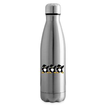 Dab Équipe Pingouin - Bouteille isotherme - argent clair - Droite