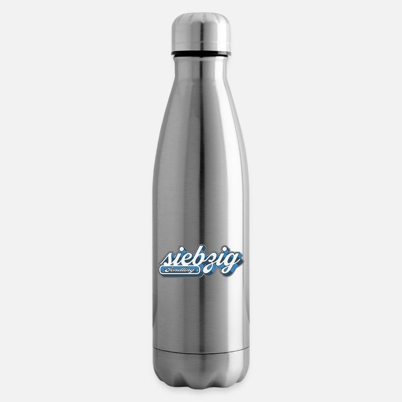 Sendling siebzig Retro München089 Minga 089  - Isolierflasche - Lightsilver