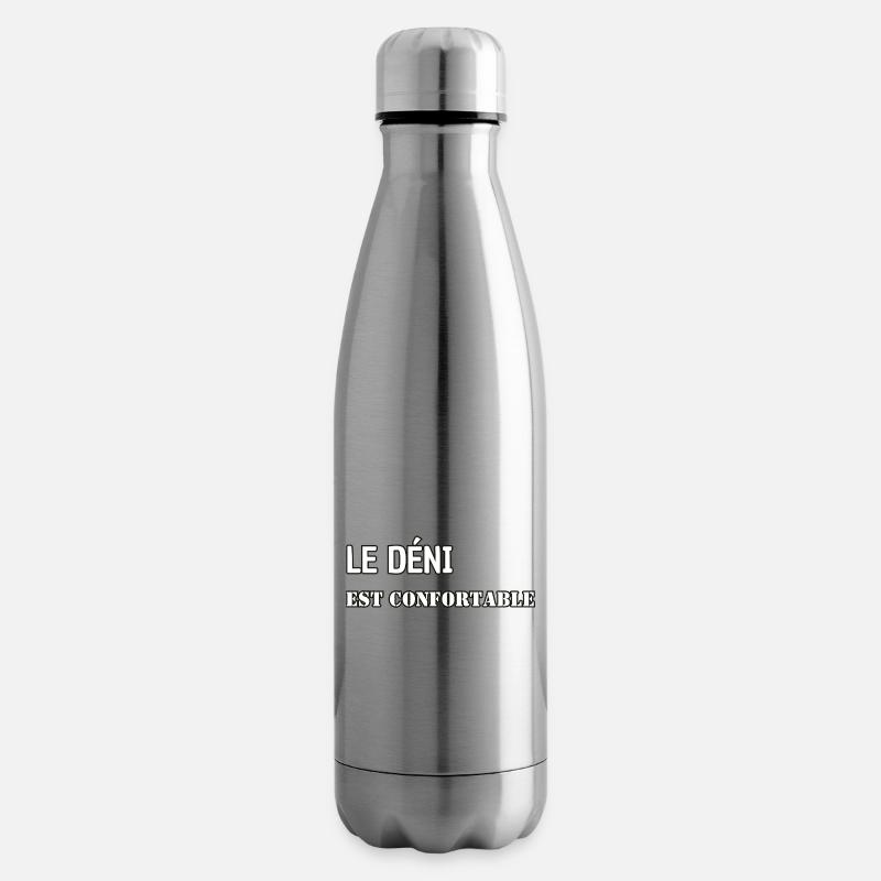 Verleugnung ist bequem. - Isolierflasche - Lightsilver