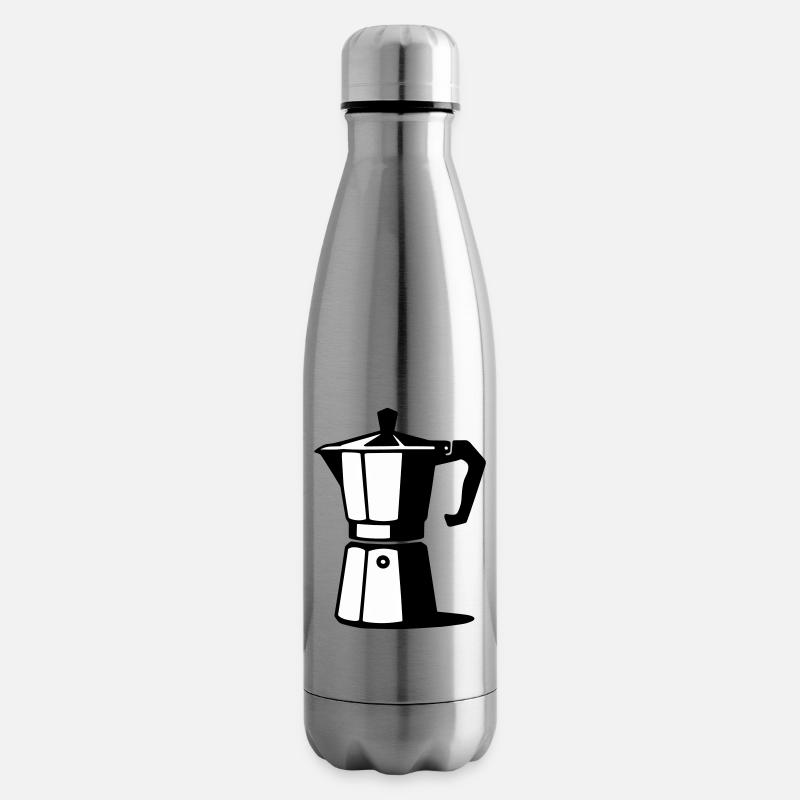 Cafetière à expresso - Bouteille isotherme - argent clair