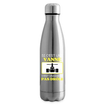 Ein Witz, der nicht lustig ist - Isolierflasche - Lightsilver - Rechts