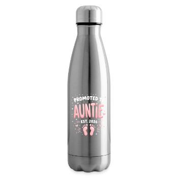 Tante 2026 Tante 2026 Befördert zu Tante 2026 - Isolierflasche - Lightsilver - Rechts