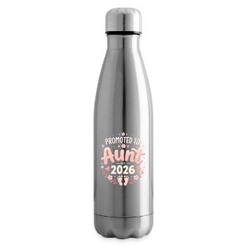 Tante 2026 Tante 2026 Befördert zu Tante 2026 - Isolierflasche - Lightsilver - Rechts