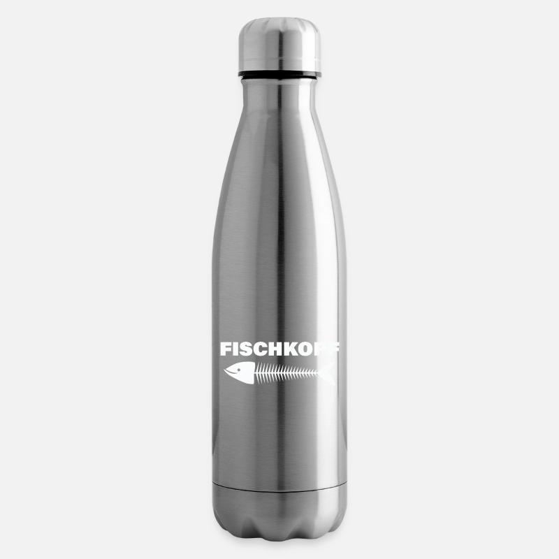 FISCHKOPF - Isolierflasche - Lightsilver