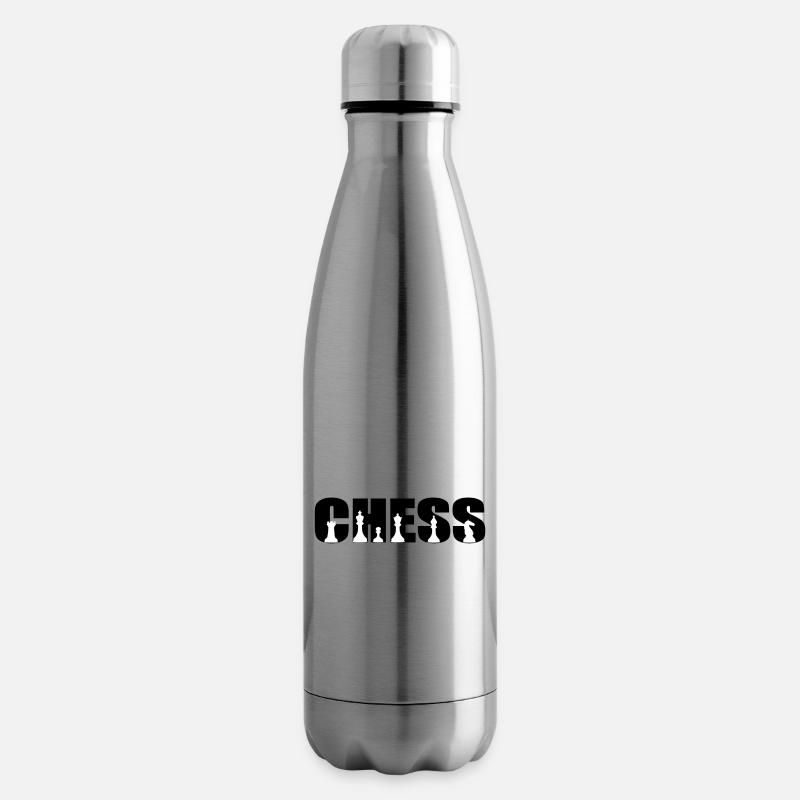 Chess - Isolierflasche - Lightsilver