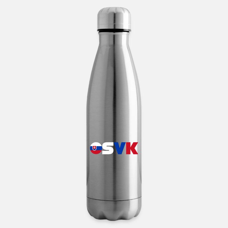 Slowakei - Isolierflasche - Lightsilver