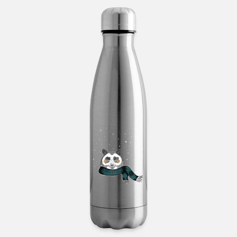 Winter Bär - Isolierflasche - Lightsilver