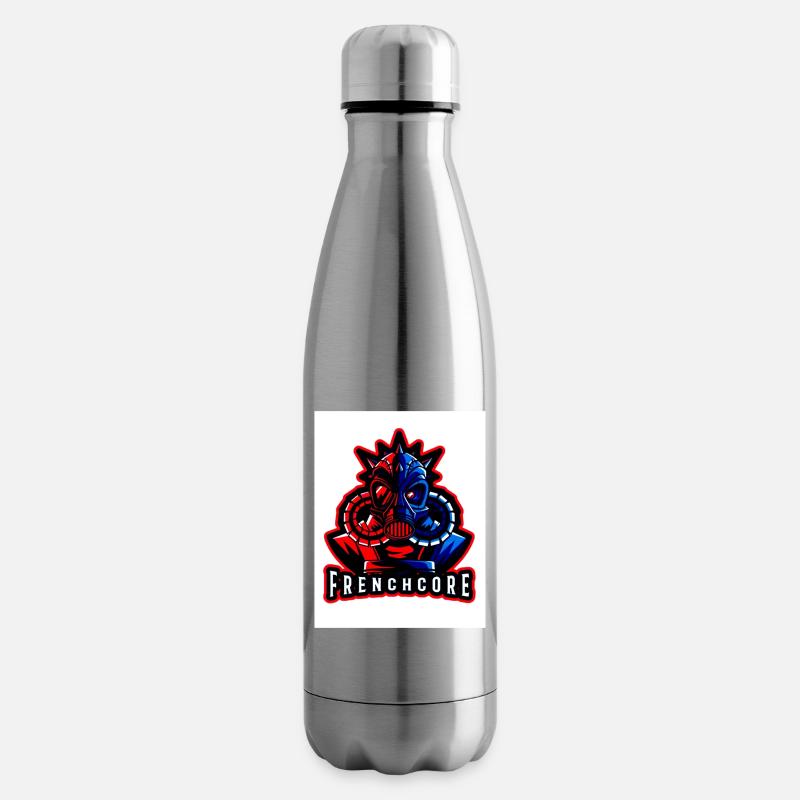 Music get the feeling - Isolierflasche - Lightsilver