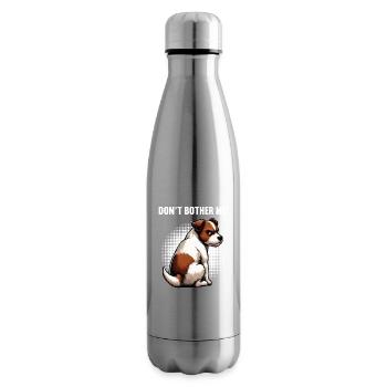Don't Bother Me Jack Russel terrier Jacky Jackys - Isolierflasche - Lightsilver - Rechts