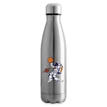 Astronaute Dunk Planète - Bouteille isotherme - argent clair - Droite