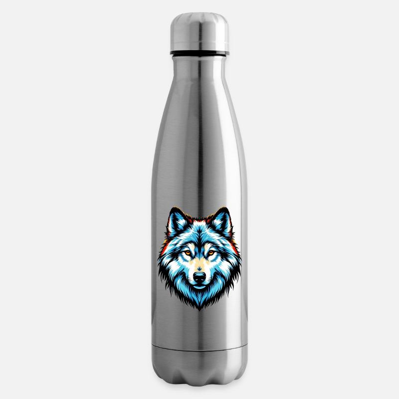 Wolf - Isolierflasche - Lightsilver