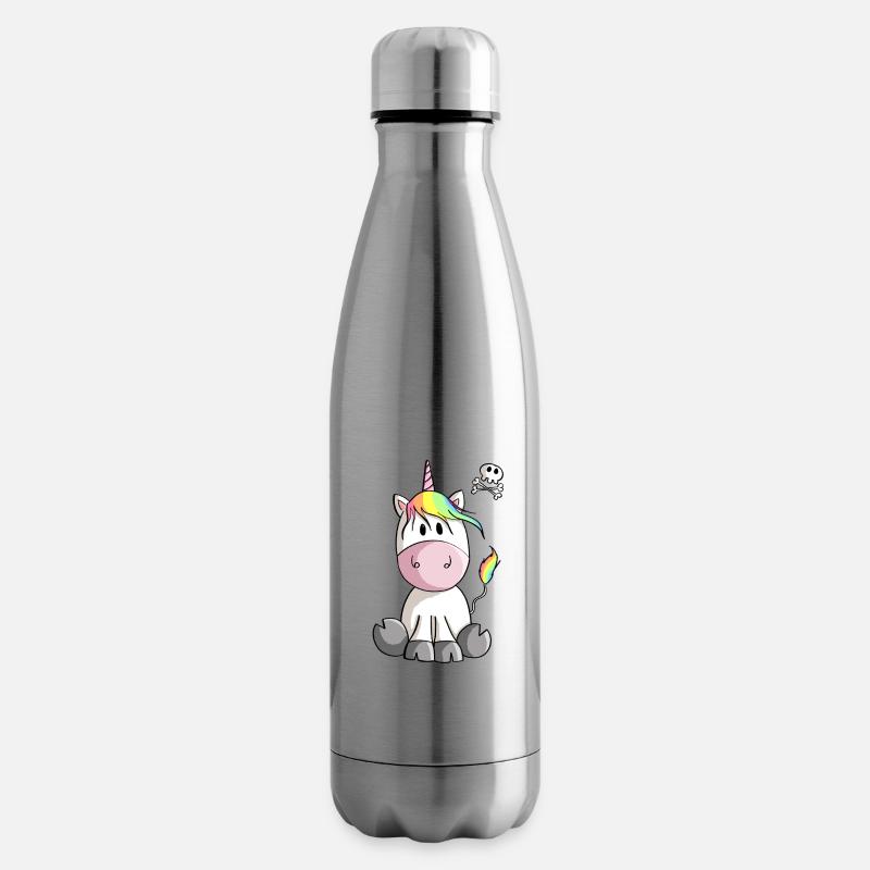 Einhorn und das Leben - Einhörner - Unicorn - Tot - Isolierflasche - Lightsilver