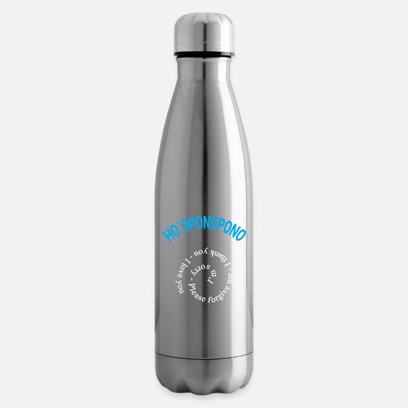 Ho oponopono - Bouteille isotherme - argent clair