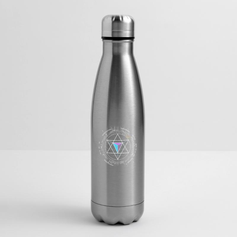 nerd CPU pyramide illuminati game wow hacker code Isolierflasche