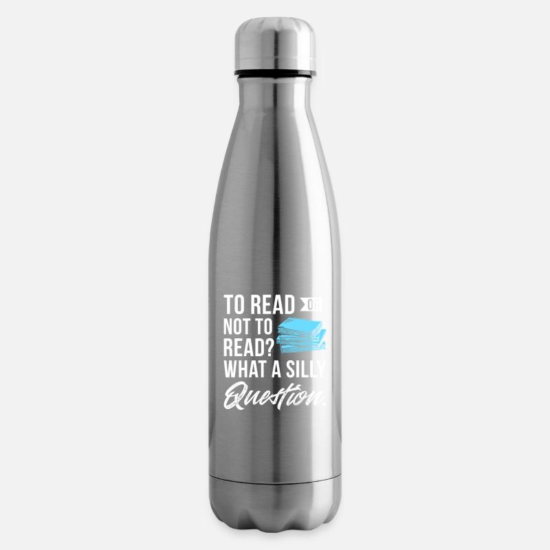Bücher - Isolierflasche - Lightsilver