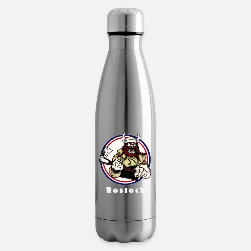 Rostocker Wikinger - Isolierflasche - Lightsilver