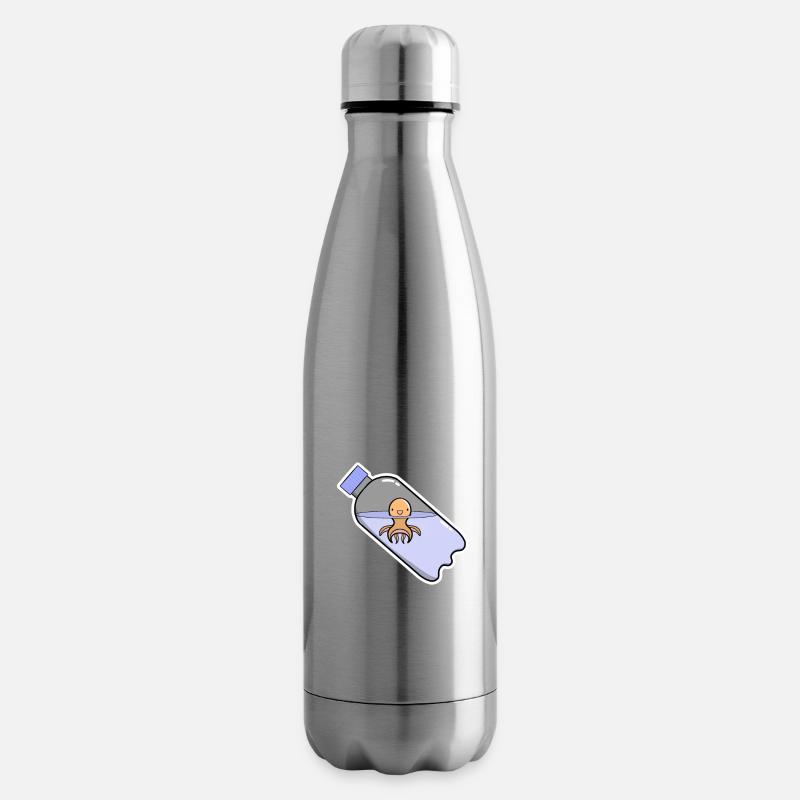 Oktopus - Isolierflasche - Lightsilver