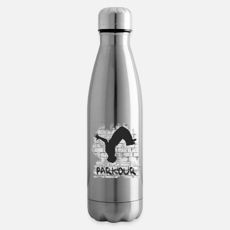 Parkour - Isolierflasche - Lightsilver