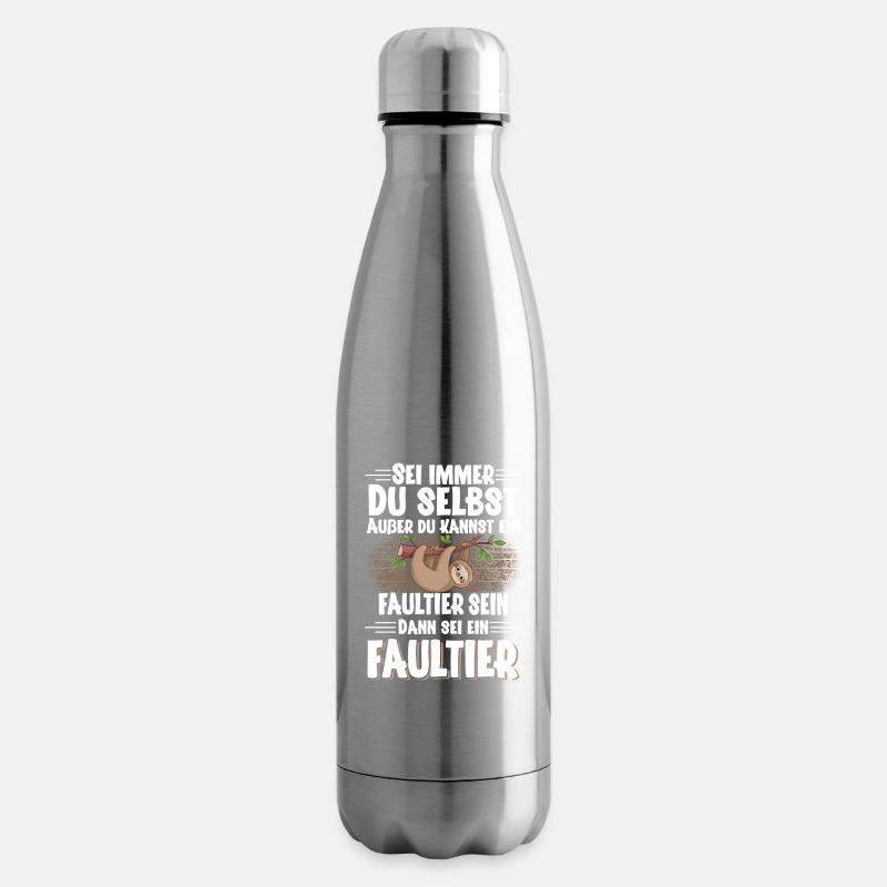 Faultier - Isolierflasche - Lightsilver