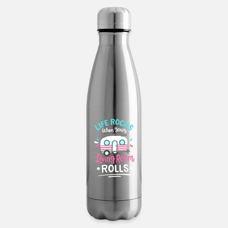 Wohnmobil Camping Wohnwagen - Isolierflasche - Lightsilver