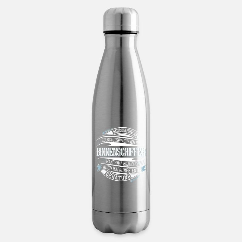 Binnenschiffer - Isolierflasche - Lightsilver